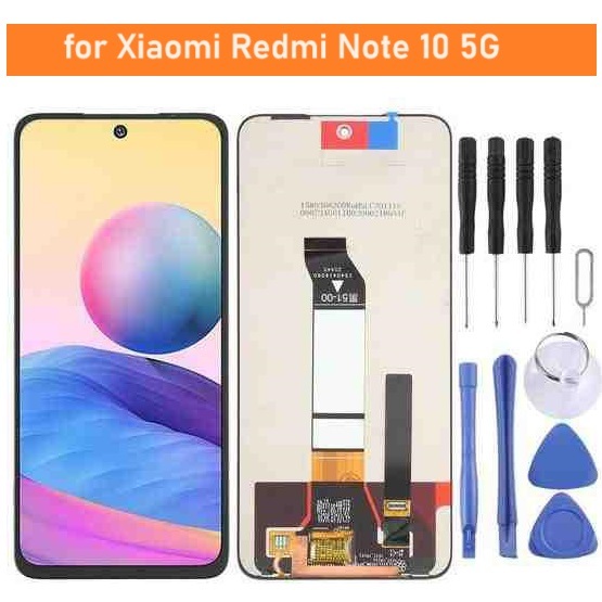 หน้าจอ สำหรับ Xiaomi Redmi Note10 5G จอแสดงผล LCD Touch Digitizer Screen Assembly สำหรับ Redmi Note10 5G จอแสดงผล100%