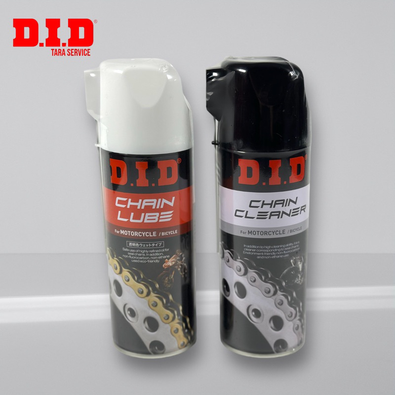 สเปรย์ล้างโซ่/หล่อลื่นโซ่ DID Chain cleaner/lube spray(made in japan)