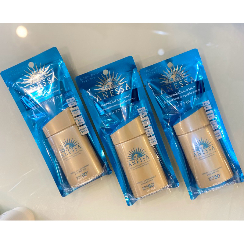 (ของแท้ 100%) ANESSA Gold Milk 60 ml