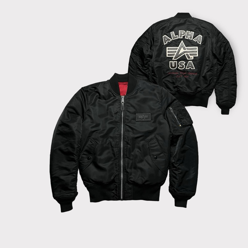 Jacket Fight MA-1  Alpha Biglogo