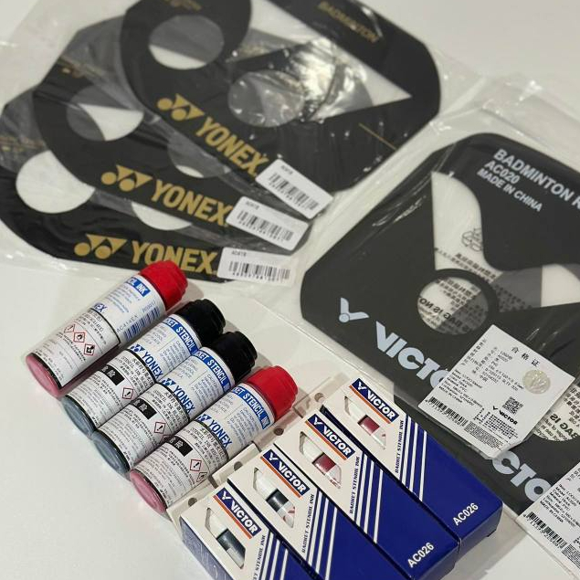 สีสกรีนเอ็นไม้แบดมินตัน Yonex / Victor (สินค้ารับประกันของแท้ %)
