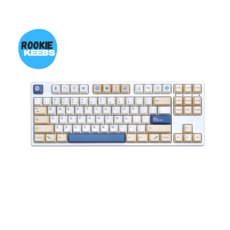 (พร้อมส่งจากไทย)GMK Soyamilk PBT Dye Sub Cherry Profile Keycap
