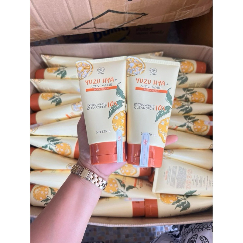 ครีมเจลมิวชุ Yuzu HYA+Active whit ClearSpot