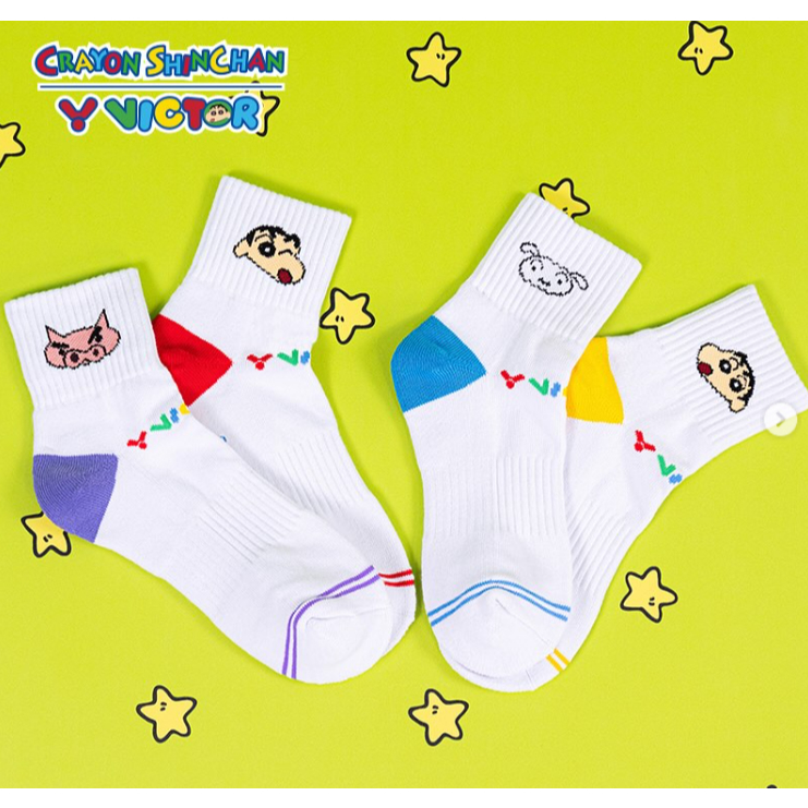 VICTOR X CRAYON SHINCHAN SPORT SOCKS SK-410CS