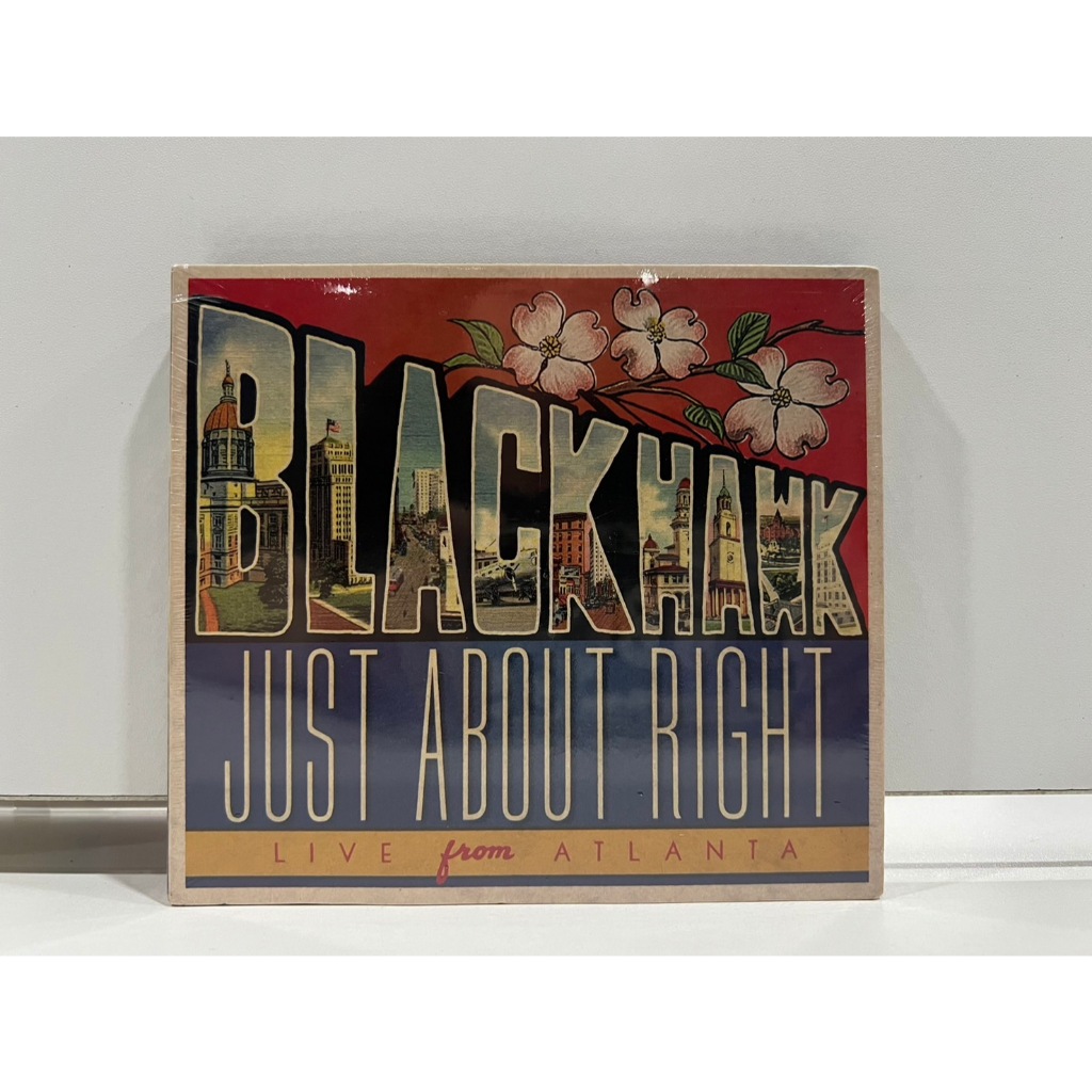 2 CD MUSIC ซีดีเพลงสากล BLACKHAWK JUST ABOUT RIGHT: LIVE FROM ATLANTA  (C13J5)