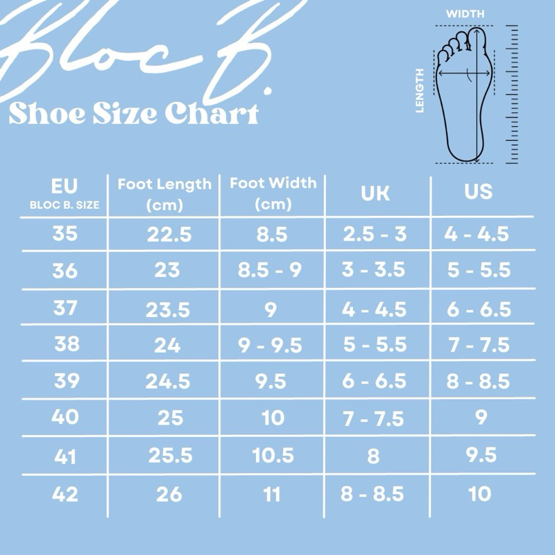 [PRE-ORDER] Bloc B. SARAH - 2 inches block heels with gold plate