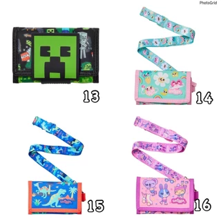 กระเป๋าสตางค์เด็ก Smiggle มี/ไม่มี สายห้อย