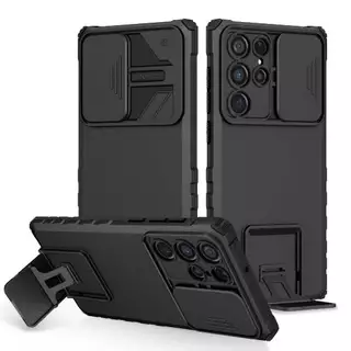 03 เคสหุ่นยนต์ ตั้งได้ สำหรับรุ่น Samsung S25Ultra S24Ultra S23Ultra S22Ultra S21Ultra เคสสไลด์กล้อง