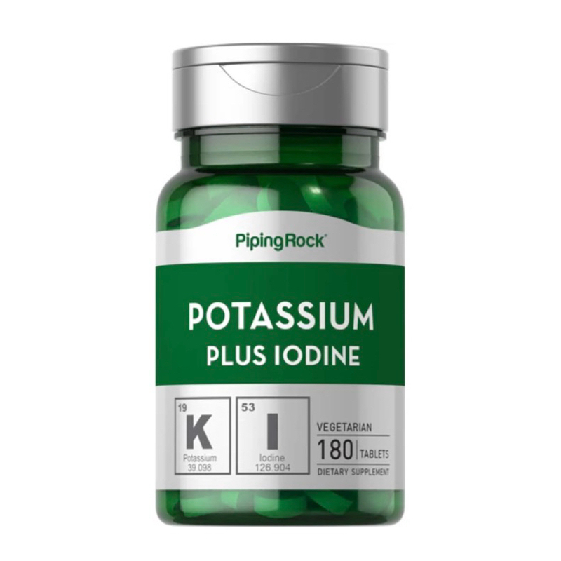 Potassium Plus Iodine 180 tablets