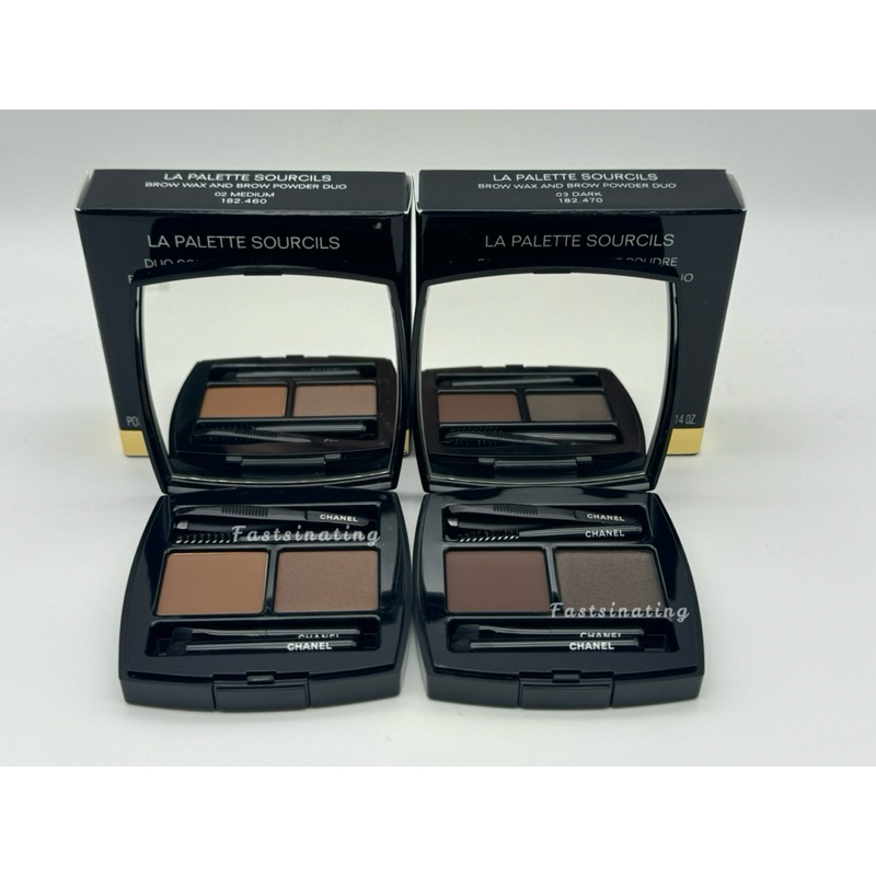 Chanel La Palette Sourcils Brow Wax and Brow Powder Duo กดเลือกสีได้ค่ะ