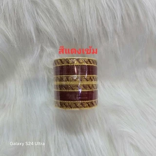 กำไลอินเดียผู้ใหญ่byPremierCollections ขนาด S. M, L, XL, 2XL (วัดตามรูปแล้วเช็กขนาด ตามตารางทีลง ก่อนสั่งนะค่ะ)