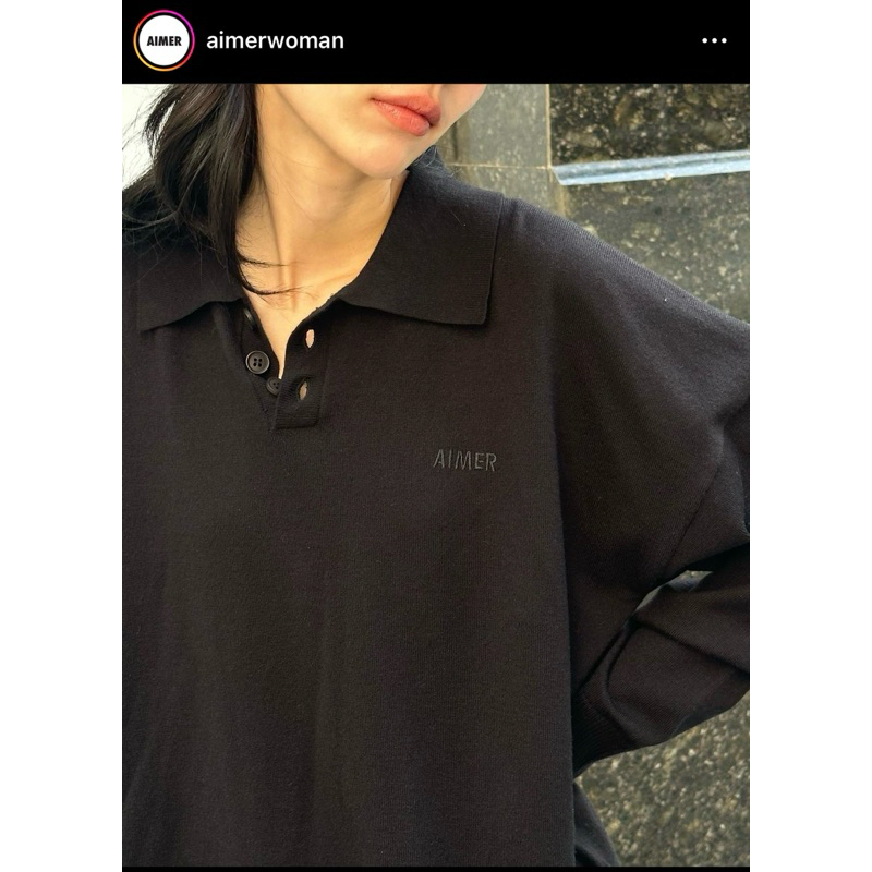aimerwoman มือสอง สีดำ สภาพ 100%
