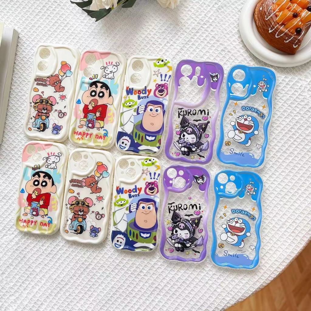 เคสขอบยัก ลายการ์ตูนมาใหม่ สำหรับรุ่น VIVO V29 V27 Y36 Y21 Y22 Y20 Y16 Y17 สินค้าพร้อมส่ง
