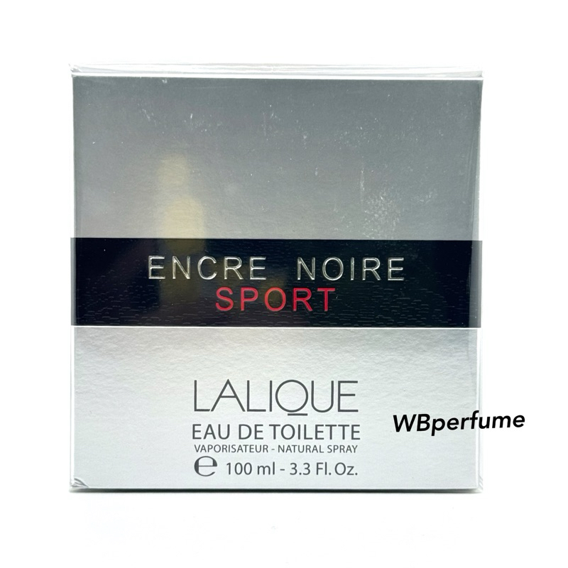 น้ำหอมของแท้ 100% Lalique Encre Noire Sport EDT 100ml