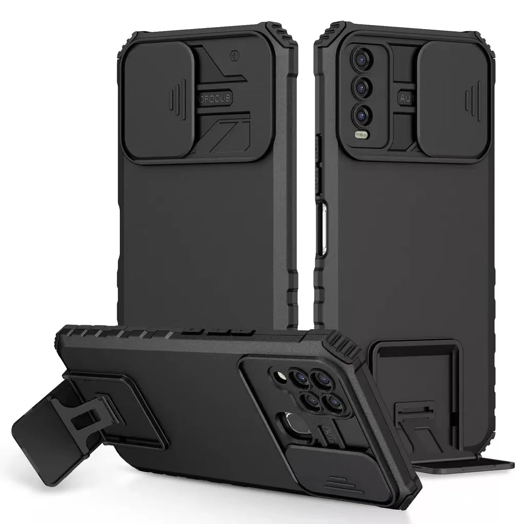 เคสขาตั้ง Case Vivo Y12A Y12S Y20 Y20S Y20I Y11 Y12 Y15 Y17 Y95 Y93 Y91I Y91C Y1S เคสกันกระแทก กันรอยกล้อง ตั้งได้