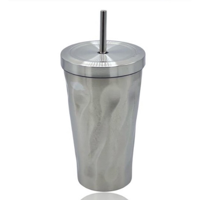 แก้วเก็บความเย็น สแตนเลส แบบ เกลียว เก็บความเย็น เก็บความร้อน Tumbler stainless steel thread