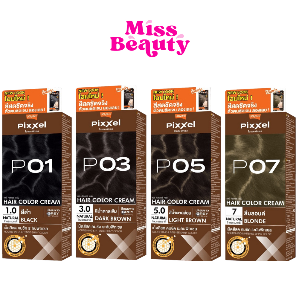 Lolane Pixxel Color cream โลแลน พิกเซล คัลเลอร์ ครีม ครีมเปลี่ยนสีผม สีย้อมผม