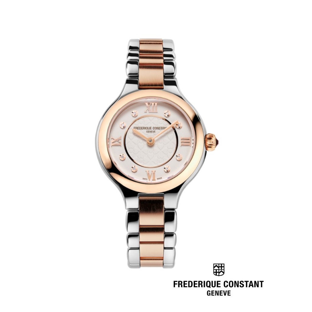 Frederique Constant Quartz FC-200WHD1ER32B Classics Diamonds Delight Ladies Watch
