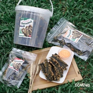 [ ขนาด 250 กรัม ] สาหร่ายทอดอบกรอบถังใหญ่ (เลือกรสชาติในตะกร้า)