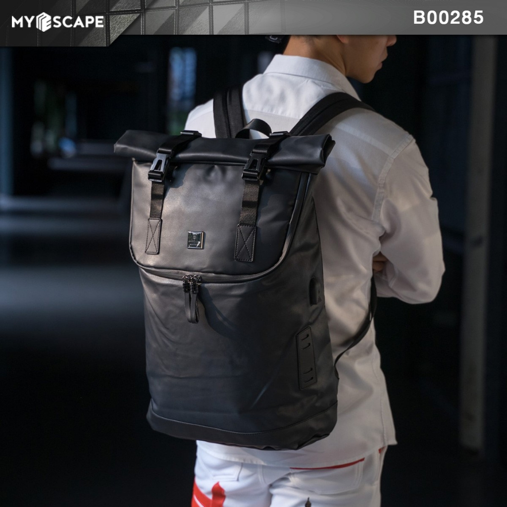 กระเป๋าสะพายหลัง ใส่โน๊ตบุ๊ค ARCTIC HUNTER  BY MYESCAPEBAG รุ่น B00285(กันน้ำ + USB + Laptop 15.6+Ta