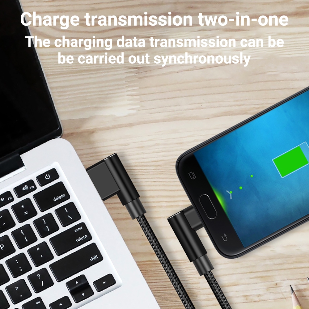 ถูกสุด  สายชาร์จUSB to TypeC /lOS 90องศา สายชาร์จสำหรับเล่นเกมส์-XF ราคา ถูกที่สุด ดีลบีเคเค แกลเลอรีภาพที่ 6