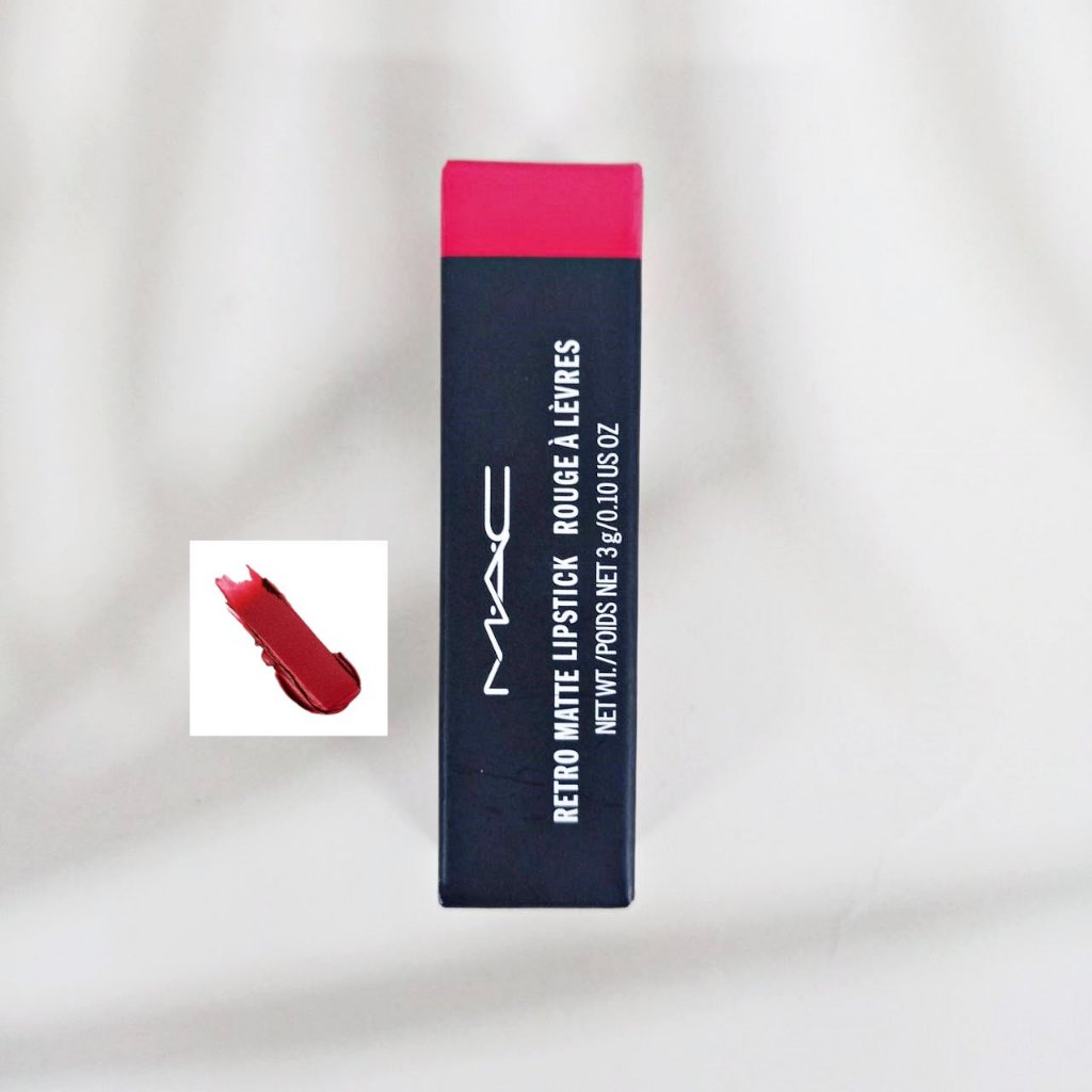 [M.A.C®] Retro Matte Lipstick Rouge A Levres 3g, 707 Ruby Woo แมค เรโทร ลิปสติก เนื้อแมท ติดทน