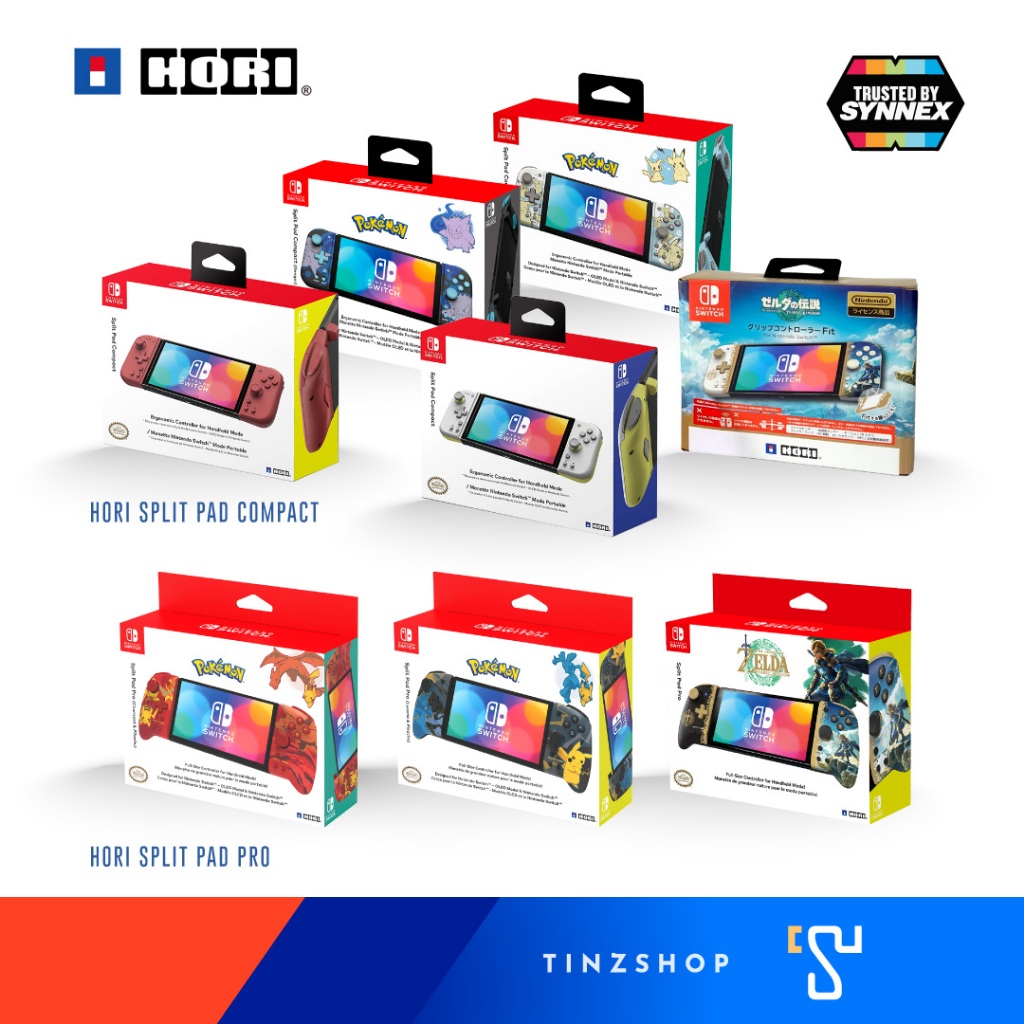 [Synnex] Hori Nintendo Switch Split Pad Pro / Split Pad Compact จอยโฮริ สปริทแพท คอมแพค / จอยโฮริแท้