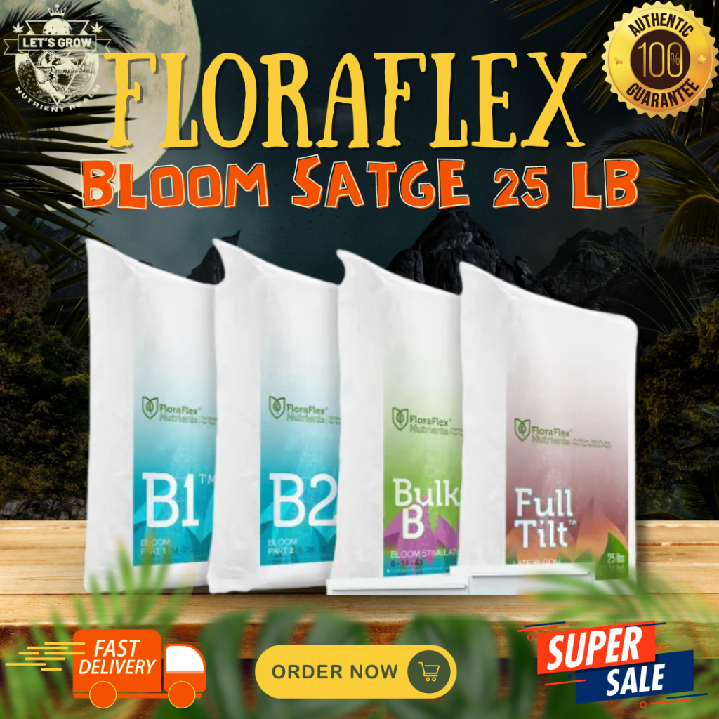 🔥ราคาพิเศษ🔥Floraflex ขนาด 25 ปอนด์ ของแท้100% ปุ๋ยผงที่เฉพาะเจาะจงสำหรับพืชที่คุณคุณภาพสูง สะอาด ใช้ง่าย