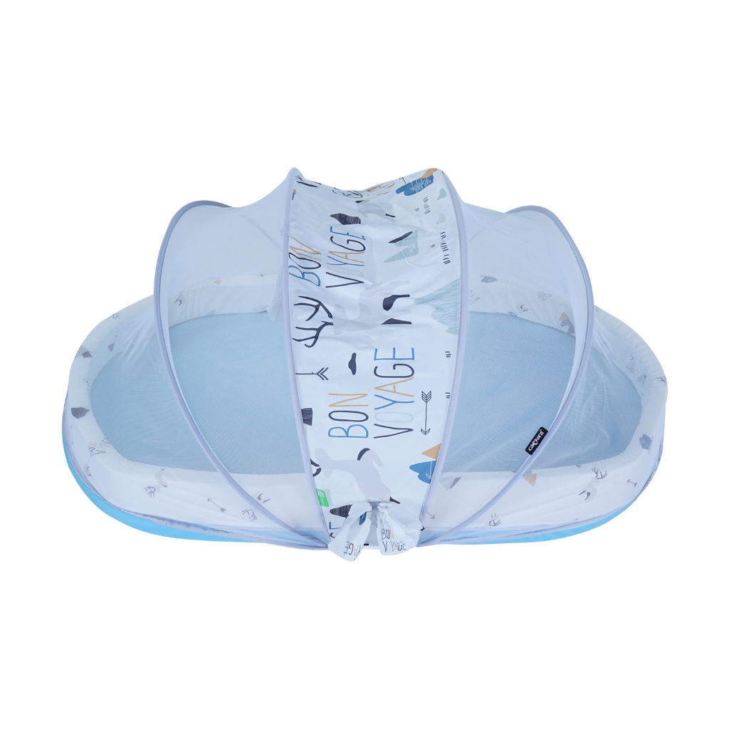 CAMERA | ชุดมุ้งผ้ามินิซู (MINIZOO) ลาย BONVOYAGE หมอนรูปเมฆ (C-MQ-337/237) - รูปที่ 6