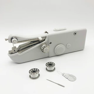 จักรเย็บผ้ามือถือ เครื่องเย็บผ้าขนาดพกพา ที่เย็บผ้าขนาดเล็ก Handheld Sewing Machine