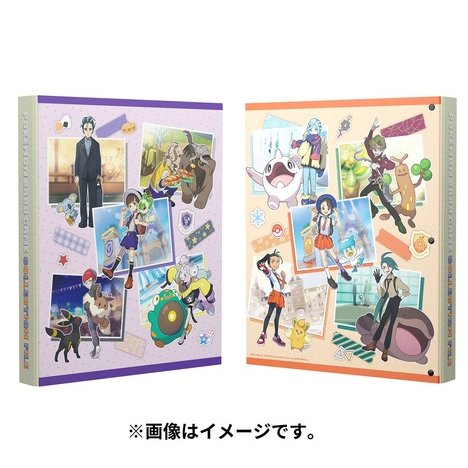[Pokemon Japan] แฟ้ม ลาย POKÉMON TRAINERS ~Paldea Edition~ พร้อมไส้แฟ้ม 9 ช่อง 10 แผ่น