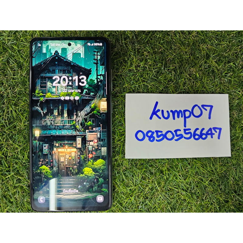 ขาย Samsung Galaxy A52s 5G สีเขียว Awesome Mint RAM 8 ROM 128 มือ2 สภาพสวย 5900 บาท ครับ