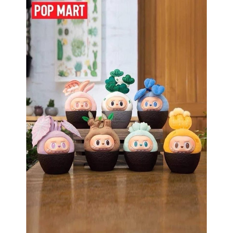 พร้อมส่ง กล่องสุ่ม แบบแยกกล่อง Labubu naughty plant