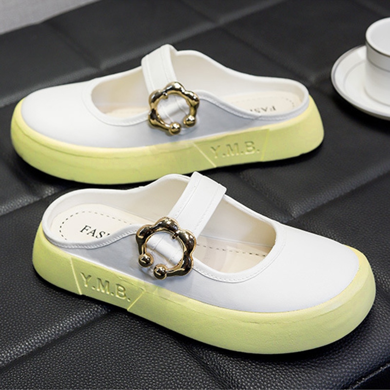 LGShoes พร้อมส่งทุกพื้นที่ รองเท้าแฟชั่นดีไซน์นักเรียน รุ่นนี้คือน่ารักกรุบกริบมาก มีให้เลือกถึง 4 สี วัสดุคุณภาพดีสุดๆ
