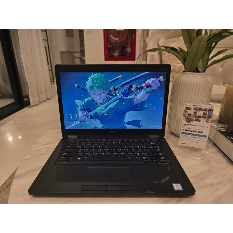 Notebook DELL latitude 5480 โน๊ตบุ๊คมือสอง สภาพดีเหมือนใหม่