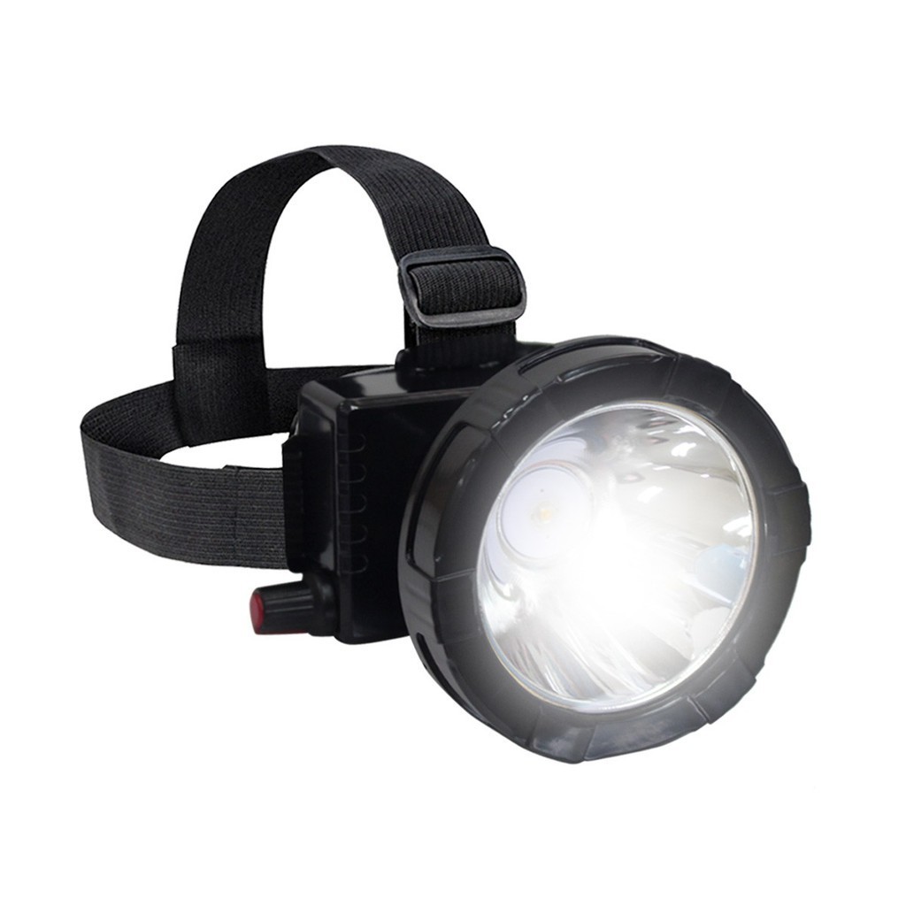 ไฟส่องกบ IWACHI ไฟฉายคาดหัว  ไฟฉาย จอLCD ไฟคาดหัว ส่องสว่างระยะไกล LED ปรับความสว่างได้