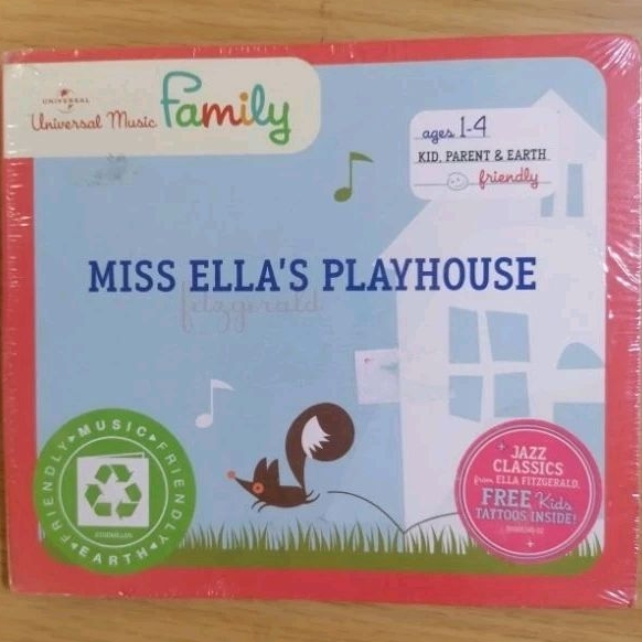 CDเพลง​  Ella Fitzgerald -​ Miss​ Ella's playhouse   Eu  (New)