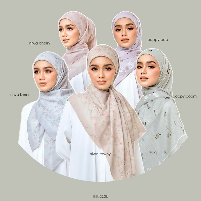 Hijab Soul ผ้าคลุมเกาหลี แบรนด์มาเลเซีย