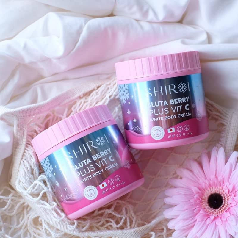 ครีมบำรุงผิวกลูต้าชิโรอิ SHIROI GLUTA [ ของแท้ ] กลูต้าเบอรี่พลัส   SHIROI GLUTA BERRY PLUS