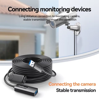⚡COD⚡Jasoz USB 3.0 Extension สายเพิ่มความยาว ตัวผู้ เป็น ตัวเมีย ยาว 5-20 เมตร USB Cable Male to Female