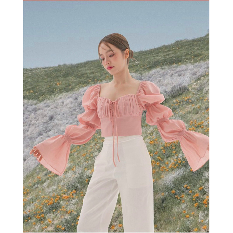 theblancpale ~ IRENE TOP ส่งต่อ S เสื้ออย่างเดียว