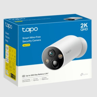 TP- LINK Tapo C425 / C425 + A201 4MP Outdoor Smart IP Camera กล้องวงจรปิดมีแบตในตัว