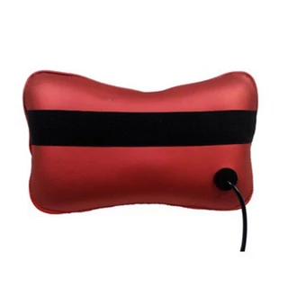 เครื่องนวด หมอนนวดคอ ระบบอินฟาเรด ปรับความแรง 2 ระดับ CAR AND HOME MASSAGE PILLOW ใช้ไฟบ้าน & รถยนต์ อุปกรณ์ครบชุด