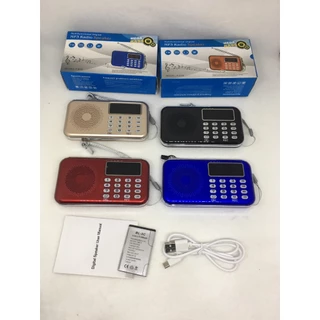 (ประกัน1ปี) ลำโพงวิทยุรุ่น Y-619REC รุ่นอัดเสียงได้ Mp3/USB/SD Card/Micro SD Card ฟังวิทยุได้ เสียบUSB FlashDrive ได้ค่ะ