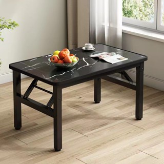 YYM โต๊ะพับ ไม่ต้องติดตั้ง โต๊ะทานข้าวพับเก็บ60*40*53cmเอนกป…