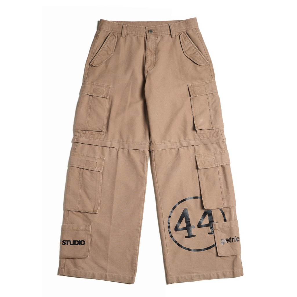 NWL x GETRICHEASY Cargo Pants Ovaltine