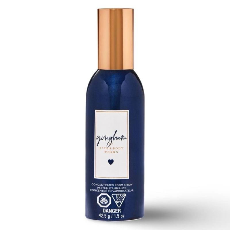 Bath&BodyWorksช๊อปไทย Gingham Concentrated Room Spray 42.5g. สเปรย์ปรับอากาศกลิ่นจิงแฮม