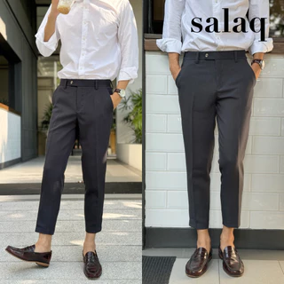 กางเกงสแล็คขาเต่อ ผ้ายืดสโน(snow) ผ้านุ่มใส่สบาย ไม่หนา ไม่ร้อน ทรงกระบอกเล็ก หลากสี ไซส์ 28นิ้ว-36นิ้ว