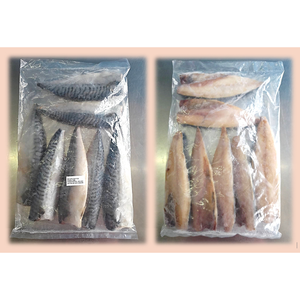 ปลาซาบะแล่ฟิลเลท์ แบบ6-7ชิ้น/แพ็ค แพ็คละ 1Kg