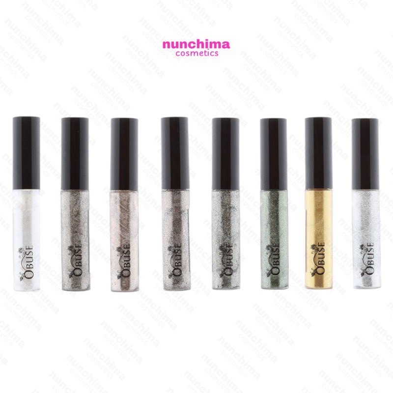 OB-1100 Obuse Shimmer Eyeliner โอบิวซ์ ชิมเมอร์ อายไลเนอร์ กลิตเตอร์ กากเพชร